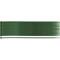 Стяжка Neo Tools 50шт, пластик, 2.5х200мм, зелена (15-977)