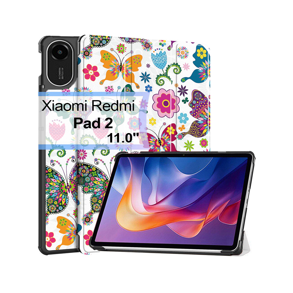 Чохол до планшета BeCover Smart Xiaomi Redmi Pad 2 11.0" Butterfly (713646)