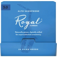 D'Addario Royal Sax Reed - Alto Sax #3.0 - 25 Pack (RJB0130-B25)
