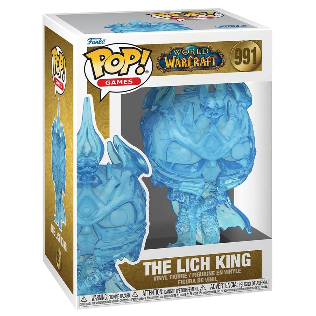 Фігурка Funko Pop серії Варкрафт - Король Ліч (82240) Фігурка Funko Pop серії Варкрафт - Король Ліч (82240)