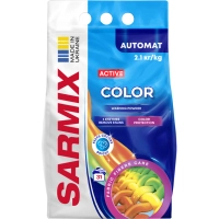 Sarmix Active Color washing powder for all types of washing 2.1 kg (4820268104229)