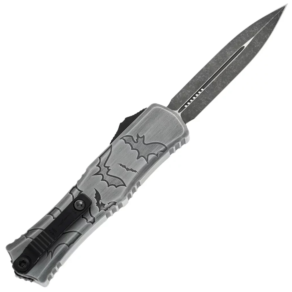 Ніж Microtech Hera II Mini D/E OTF, Signature Brushed Metal Bats (1702M-1BMHWBAS) Ніж Microtech Hera II Mini D/E OTF, Signature Brushed Metal Bats (1702M-1BMHWBAS)