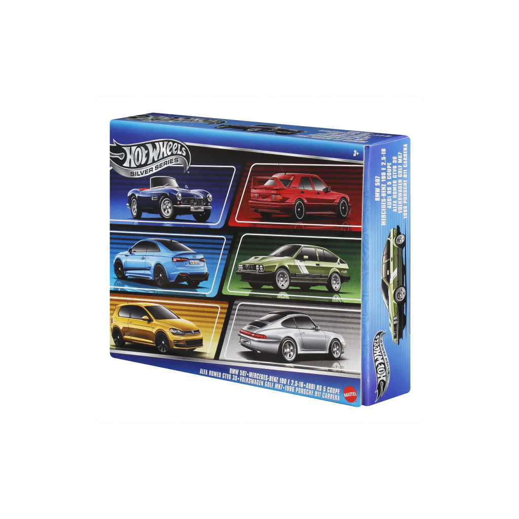 Машина Hot Wheels Тематичний набір Silver series Дорогами Європи (JBY79) Машина Hot Wheels Тематичний набір Silver series Дорогами Європи (JBY79)