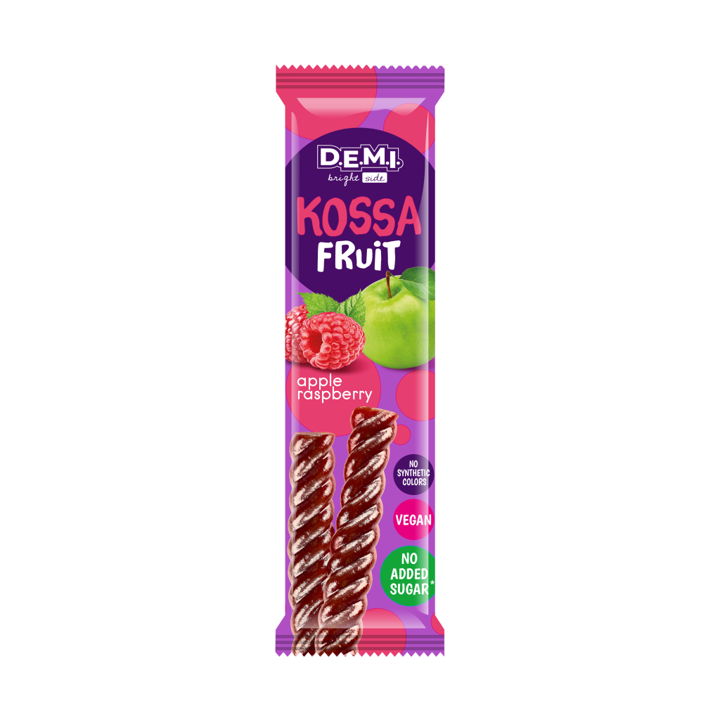 Цукерка Demi Kossa Fruit Пастила фруктова з смаком малини 15 г (de.21470) Цукерка Demi Kossa Fruit Пастила фруктова з смаком малини 15 г (de.21470)
