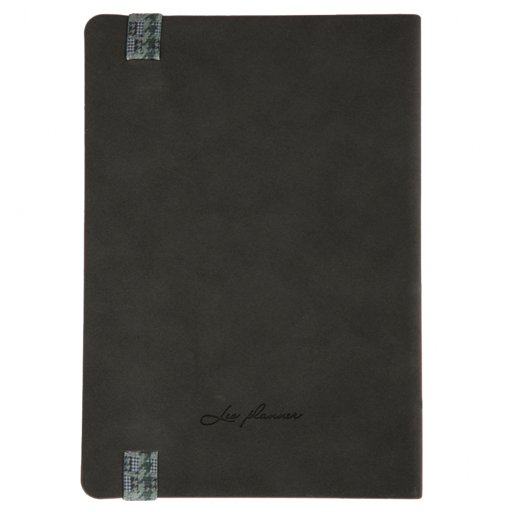 Тижневик Leo planner А5 датований 2026 "Polo", м‘який, графітовий, 368 сторінок (252694)