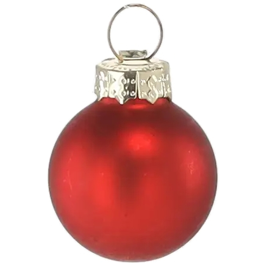 Ялинкова іграшка Chomik скляні кульки 24 шт, 2,5 см, червоні (5900779882126_3) Ялинкова іграшка Chomik скляні кульки 24 шт, 2,5 см, червоні (5900779882126_3)