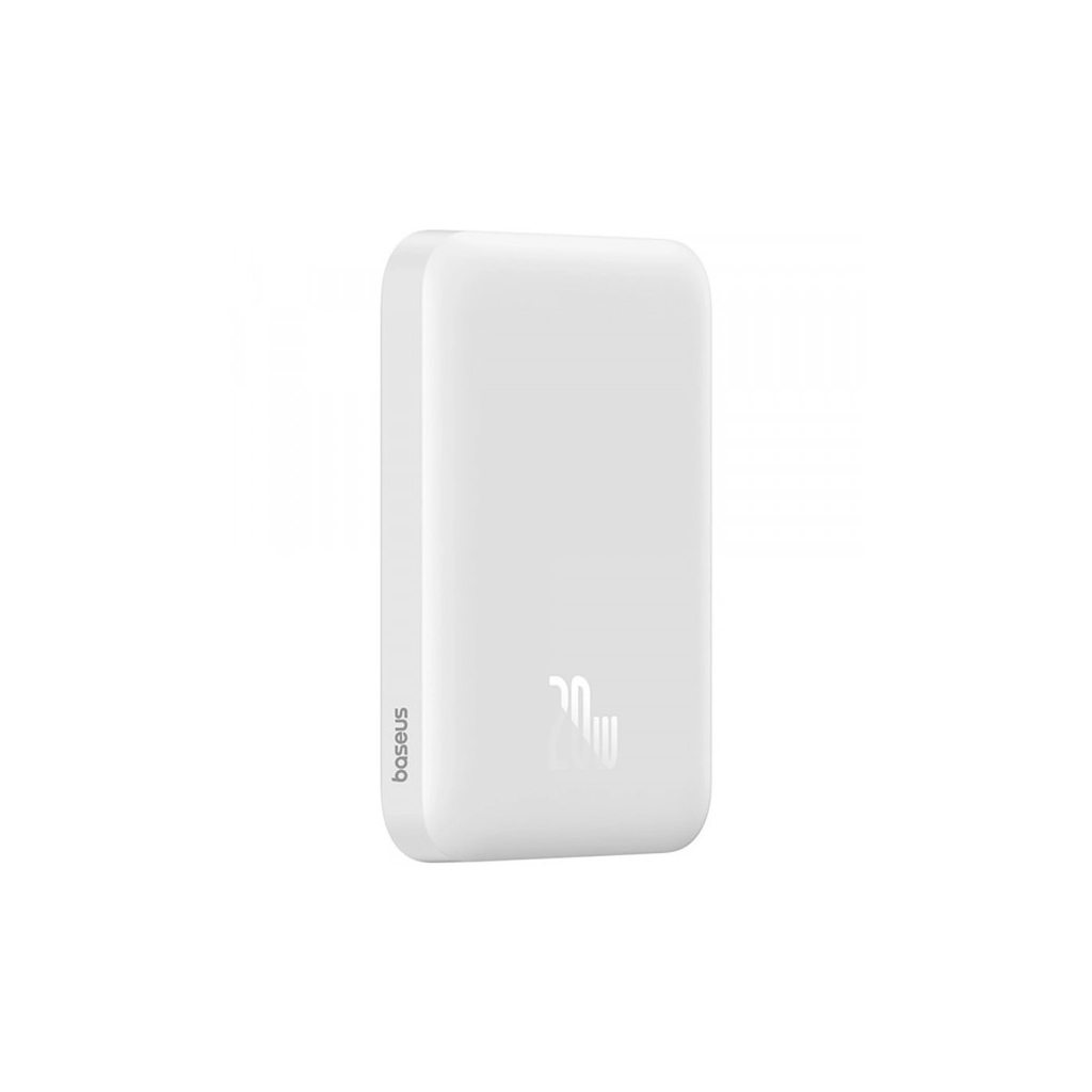 Повербанк Baseus Magnetic Wireless Mini Air 6000mAh 20W PD, QC, Qi-15W, White (6932172641429) Повербанк Baseus Magnetic Wireless Mini Air 6000mAh 20W PD, QC, Qi-15W, White (6932172641429)