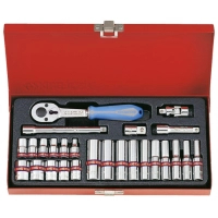 Набір торцевих головок KING TONY 26 шт 1/4" (2526SR)