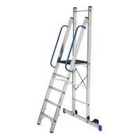 ELKOP step ladder-platform 5 steps. upper step-1.2m (TOR 705)