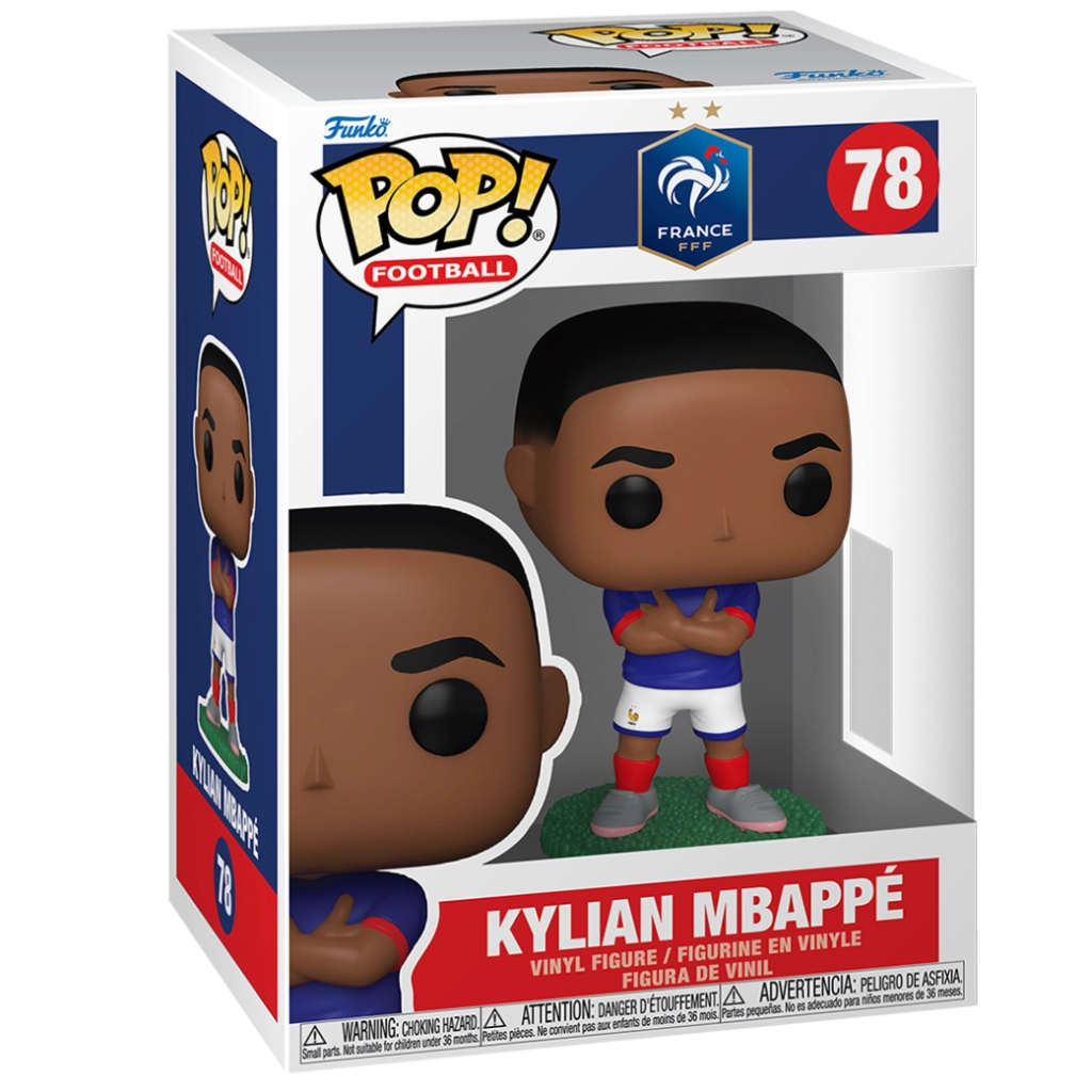 Фігурка Funko Pop серії Футбол: Франція - Кіліан Мбаппе (92730) Фігурка Funko Pop серії Футбол: Франція - Кіліан Мбаппе (92730)