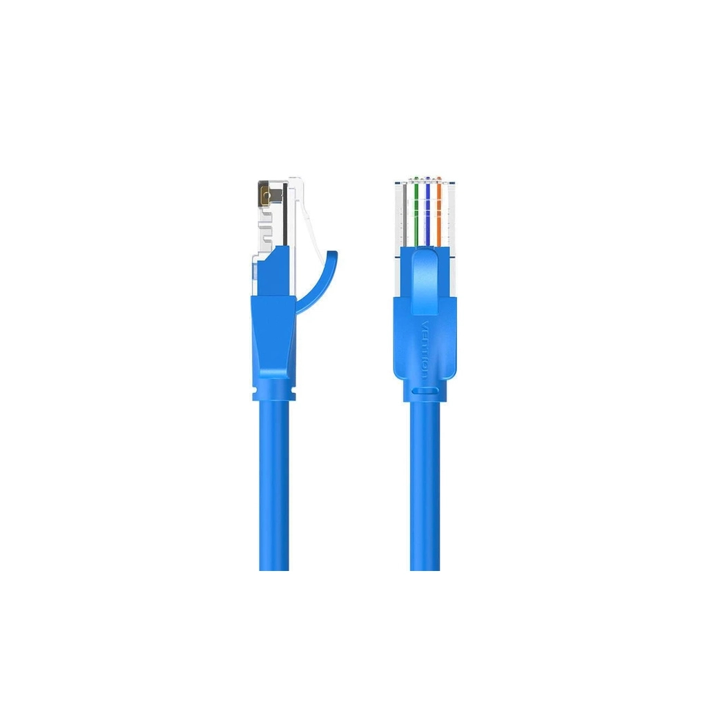 Патч-корд 0.5м, UTP cat 6 RJ-45 blue Vention (IBELD) Патч-корд 0.5м, UTP cat 6 RJ-45 blue Vention (IBELD)