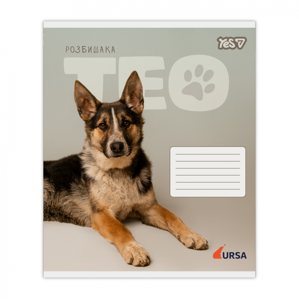 Зошит Yes Ursa А5 18 аркушів клітинка (768954) Зошит Yes Ursa А5 18 аркушів клітинка (768954)