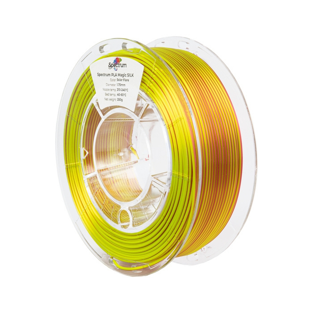 Пластик для 3D-принтера Spectrum PLA Magic SILK 1.75mm 0.25kg Solar Flare (81395)