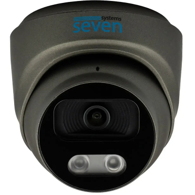 Камера відеоспостереження SEVEN Systems IP7215PA-DL (2.8) black