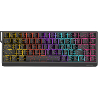Клавіатура Ajazz NacodeX NK68 V2 Red Switch LED USB UA Black (NK68-V2-R-S-B)