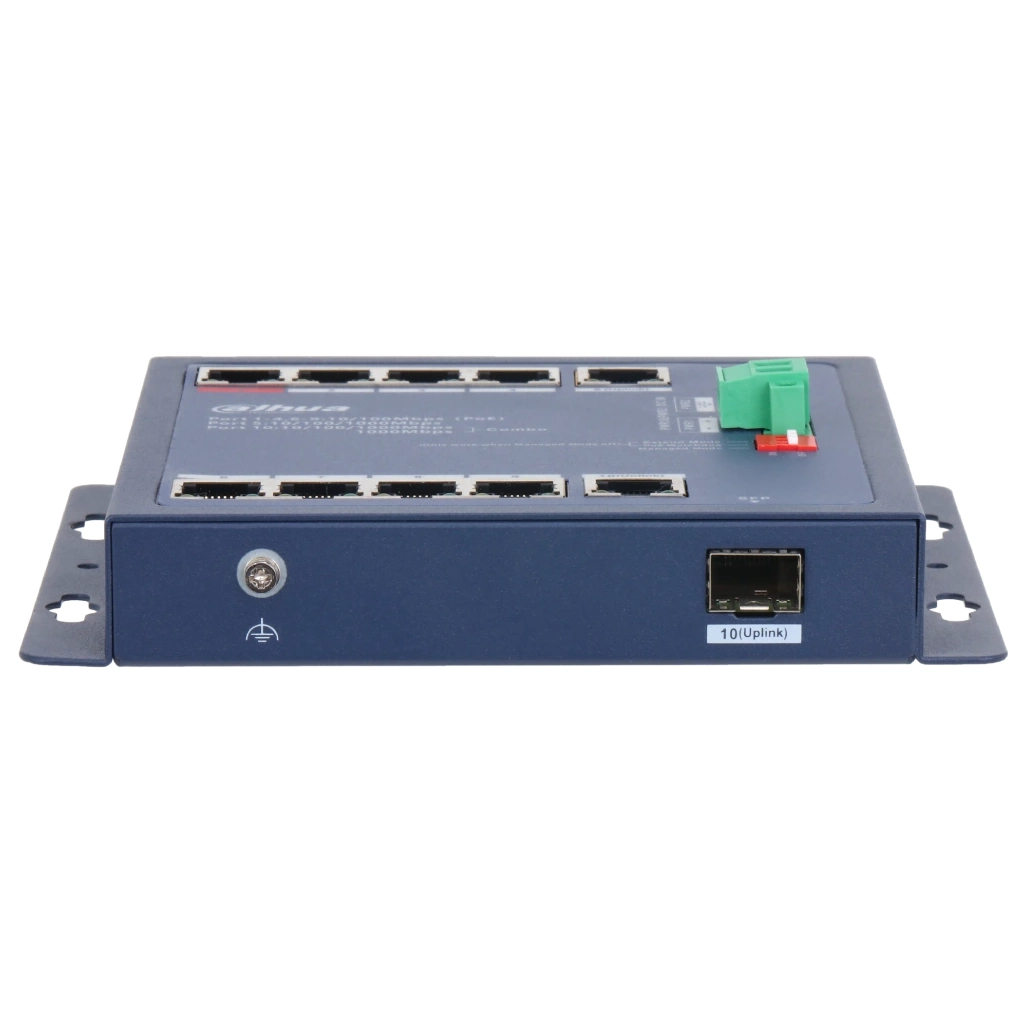 Комутатор мережевий Dahua DH-CHS4110-8ET-90-F Комутатор мережевий Dahua DH-CHS4110-8ET-90-F