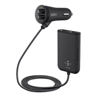 Зарядний пристрій Belkin Road Rockstar USB Charger 2*USB 5V/2.4A + 2*USB 5V/1.2A (F8M935bt06-BLK)