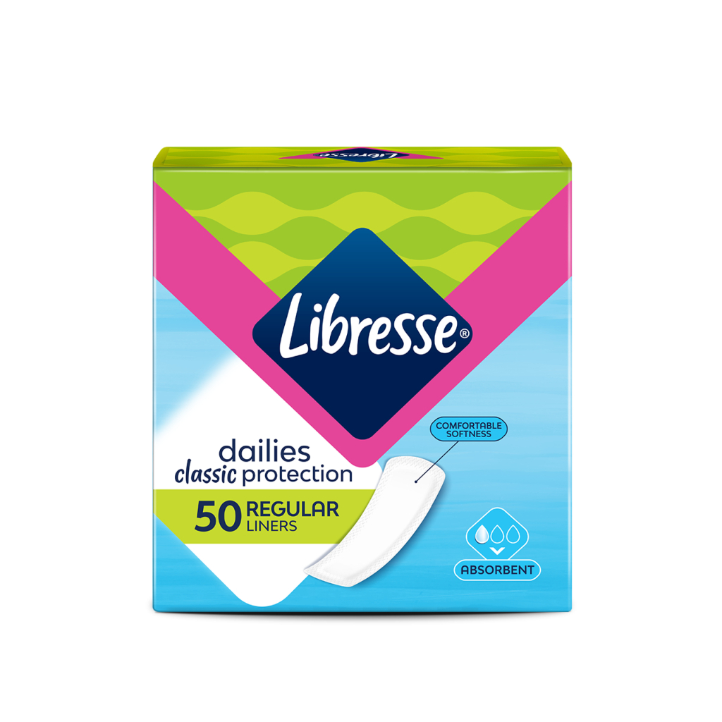 Щоденні прокладки Libresse Pantyliners Classic 50 шт (7322540157093)