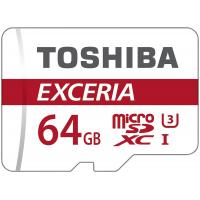 Карта пам'яті Toshiba 64GB microSD class 10 UHS-I U3 (THN-M302R0640EA)