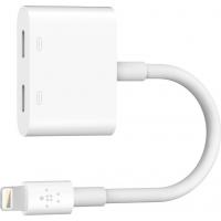 Дата кабель Lightning Audio + Charge Belkin (F8J198btWHT)