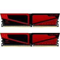 Модуль пам'яті для комп'ютера DDR4 16GB (2x8GB) 3000 MHz T-Force Vulcan Red Team (TLRED416G3000HC16CDC01)