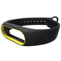 Ремінець до фітнес браслета Xiaomi Mi Band 2 black-yellow (Р27690)