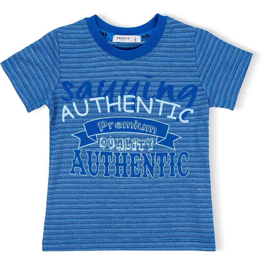 Футболка дитяча Breeze з шортами "AUTHENTIC" (10583-116B-blue)