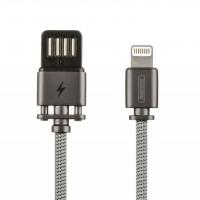 Дата кабель USB 2.0 AM to Lightning 1.0m Dominator Fast black Remax (RC-064I-BLACK)