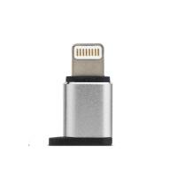 Перехідник Visual MicroUSB to Lightning, silver Remax (RA-USB2-SILVER)