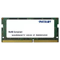 Модуль пам'яті для ноутбука SoDIMM DDR4 4GB 2400 MHz Patriot (PSD44G240041S)