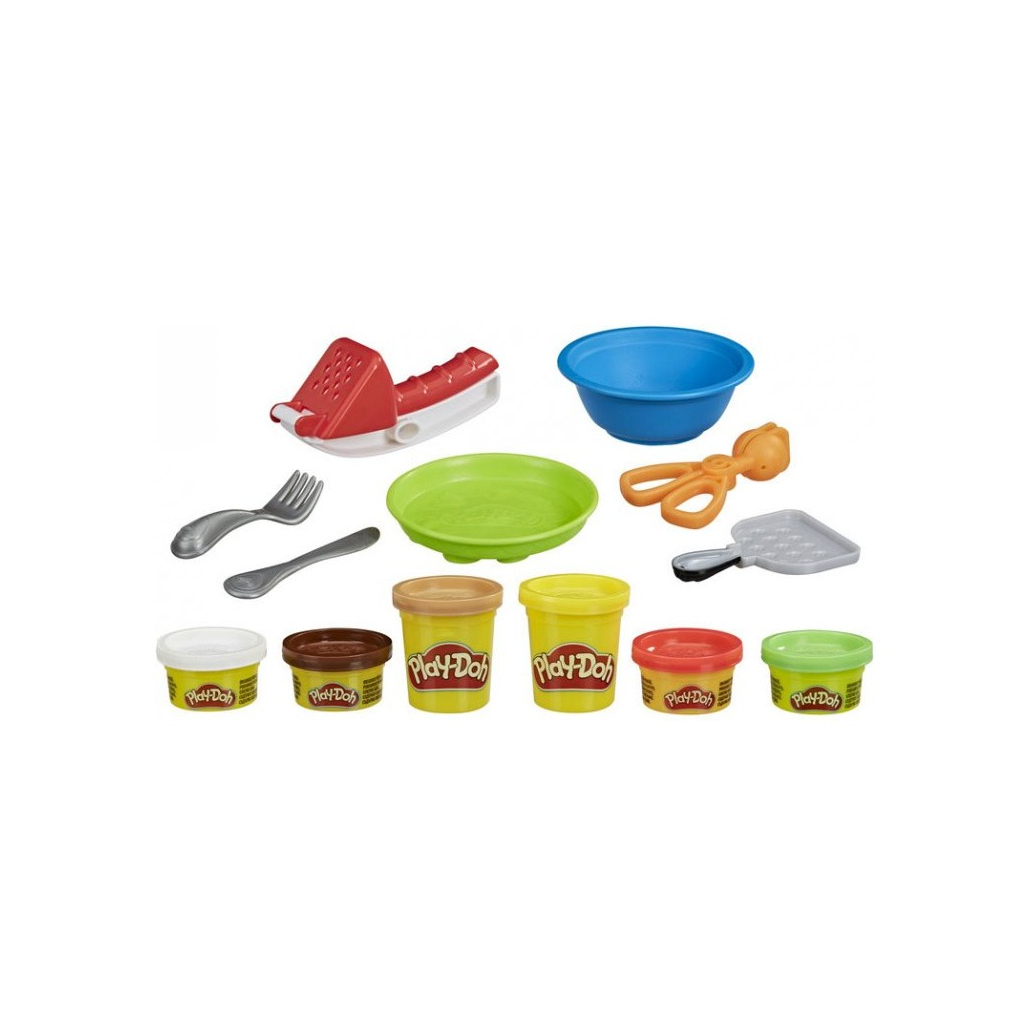 Набір для творчості Hasbro Play-Doh Кухонне приладдя Спагеті та тефтелі (E8680)