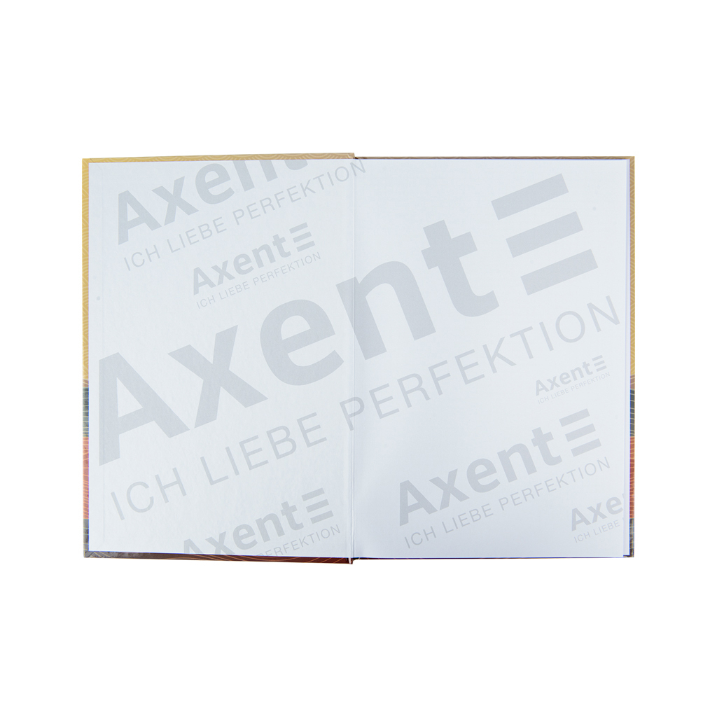 Канцелярська книга Axent Waves А4, 96 аркушів, клітинка, бронзова (8422-563-A)