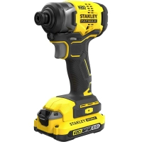 Screwdriver Stanley FatMax, Li-Ion 18V, 2x2Ah, 165 Nm, 2800 rpm, 3100 rpm, 3.48 kg, case (SFMCF810D2K)