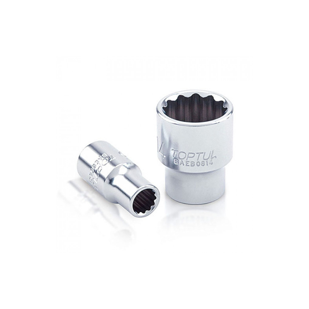 Торцева головка Toptul 1/4" 11мм 12-гранна (BAEB0811)