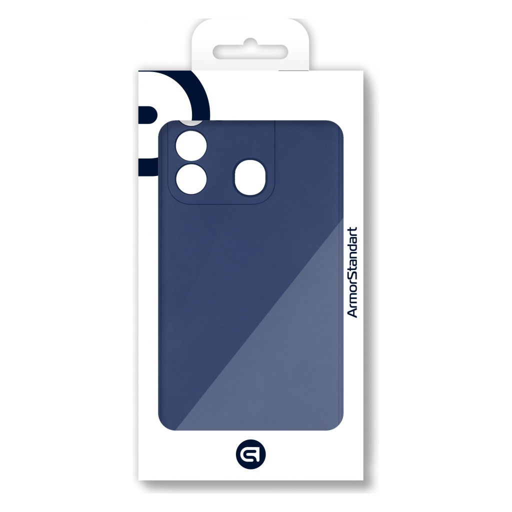 Чохол до мобільного телефона Armorstandart Matte Slim Fit TECNO Spark Go 2022 (KG5) Camera cover Blue (ARM69067) Чохол до мобільного телефона Armorstandart Matte Slim Fit TECNO Spark Go 2022 (KG5) Camera cover Blue (ARM69067)