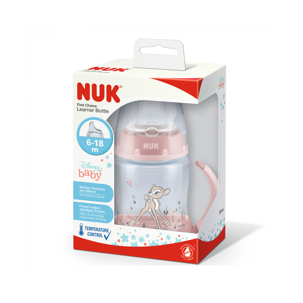 Пляшечка для годування Nuk First Choise Deer 150 мл (3952434) Пляшечка для годування Nuk First Choise Deer 150 мл (3952434)
