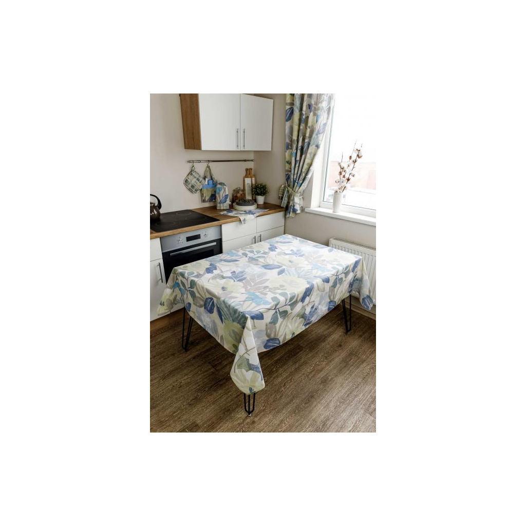 Скатертина Прованс Блакитні Квіти 136х220 см (4823093449688) Скатертина Прованс Блакитні Квіти 136х220 см (4823093449688)