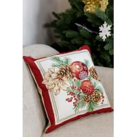 Provence tapestry pillowcase PRESENT 45x45cm Cones (4823093450547)