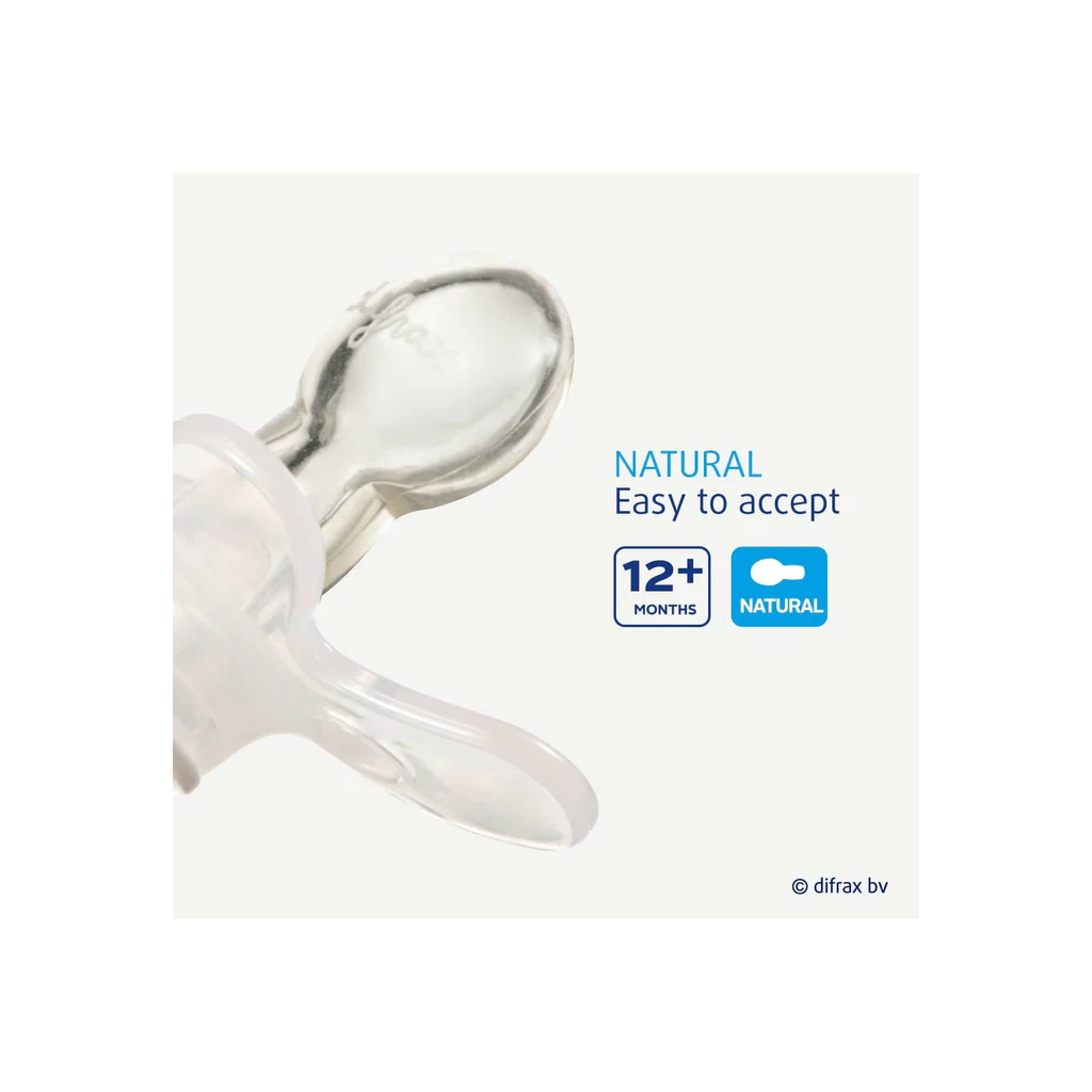 Пустушка Difrax Natural Night, світиться у темряві, 12+ міс (GL804)