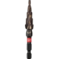 Milwaukee step drill SHOCKWAVE Impact Duty, 4-12mm with a step of 2mm (48899262)