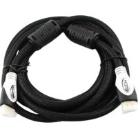 Кабель мультимедійний HDMI to HDMI 3.0m FL-H002C ferrite Gresso (2000700002159)