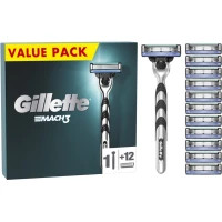 Бритва Gillette Mach3 з 12 змінними картриджами (7702018425853)