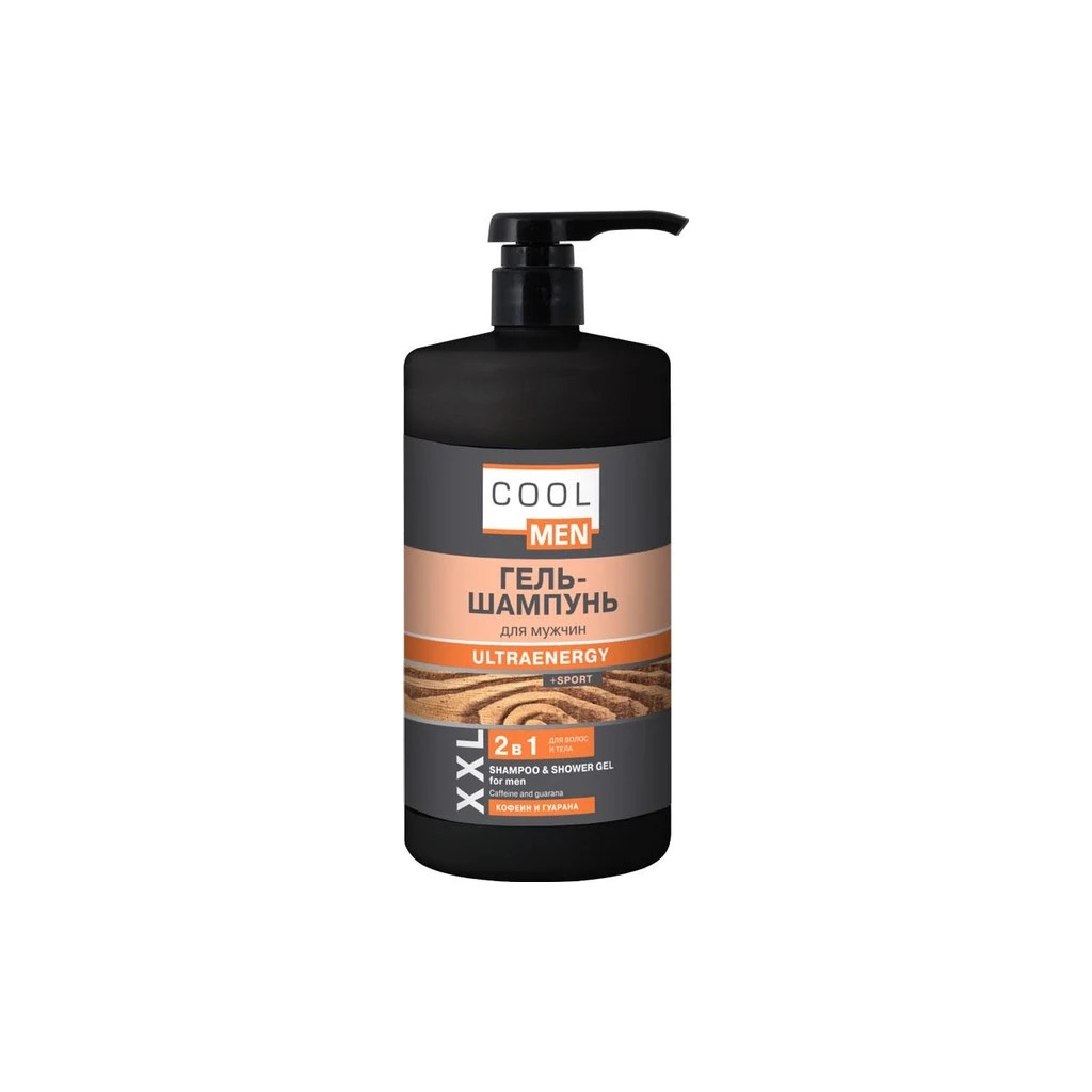 Гель для душу Cool Men Ultraenergy 2 в 1 1 л (4823015941634)