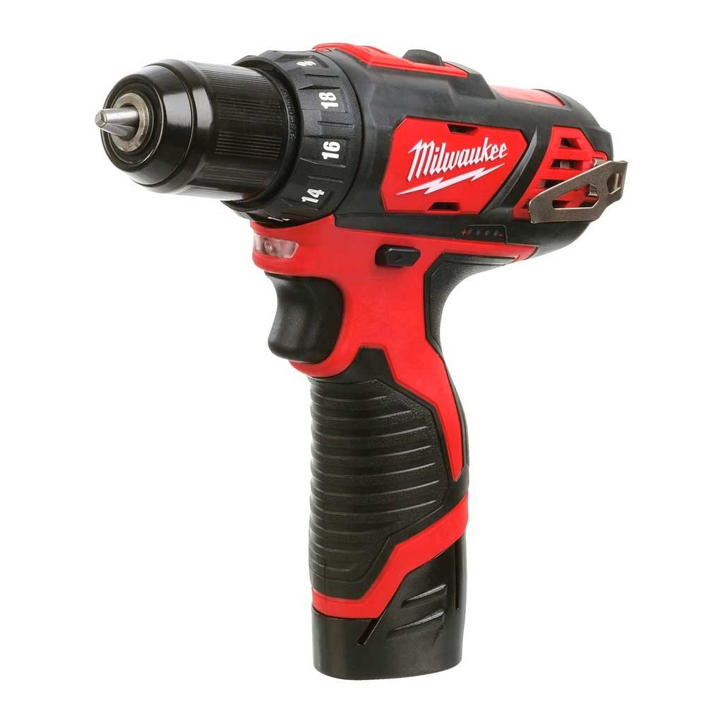 Шуруповерт Milwaukee M12 BDD-201C, 30 Нм, 2Ah, кейс (4933479439)