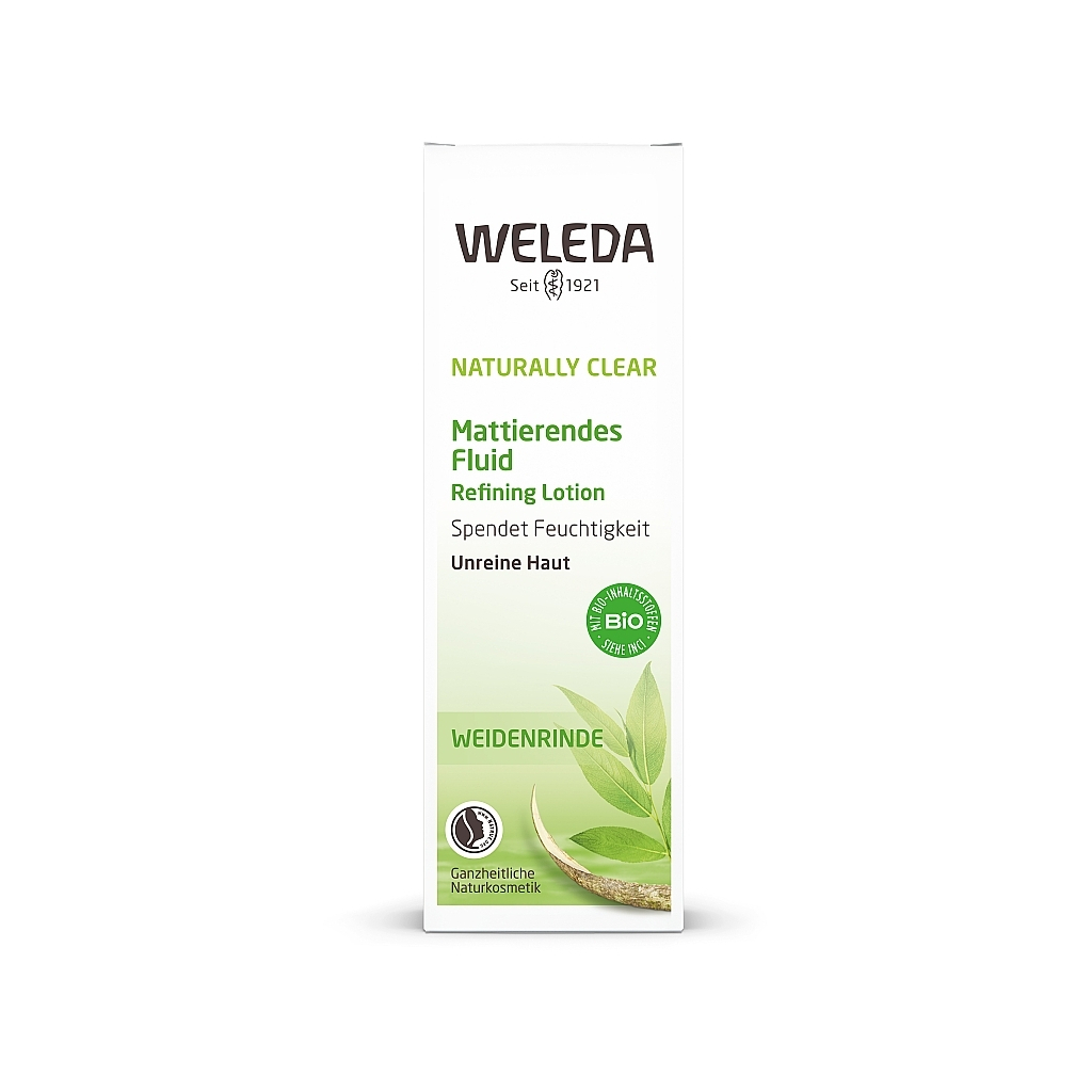 Флюїд для обличчя Weleda Naturally Clear Матувальний Для комбінованої та жирної шкіри 30 мл (4001638500227)