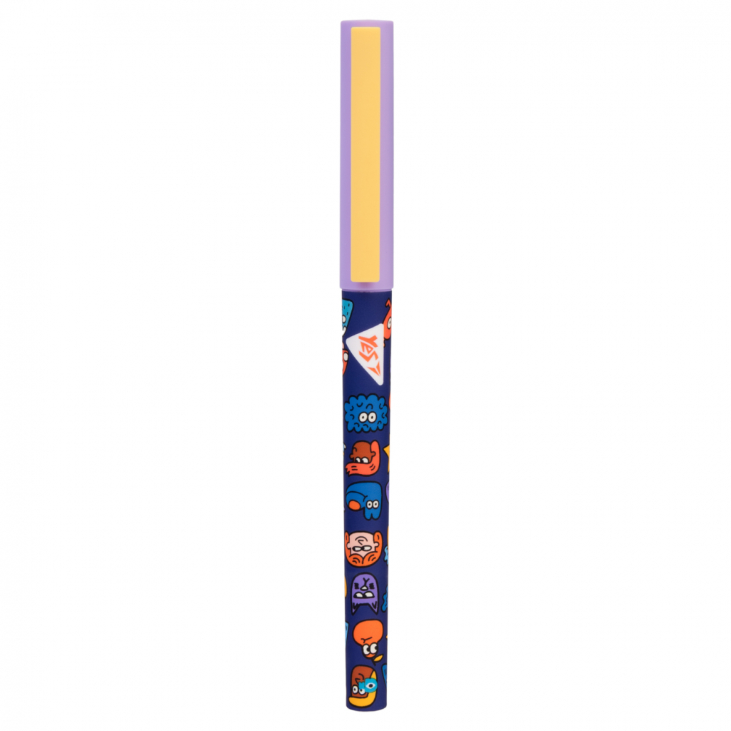 Ручка гелева Yes Stand with Ukraine синя (412123)