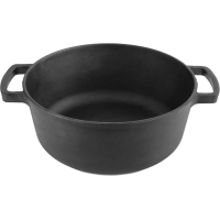 Brizoll cast iron pan without a lid 6 L (P-6L)