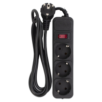 Network power filter Patron EXT-PN-SP-1032, 1.8m Black (EXT-PN-SP-1032)