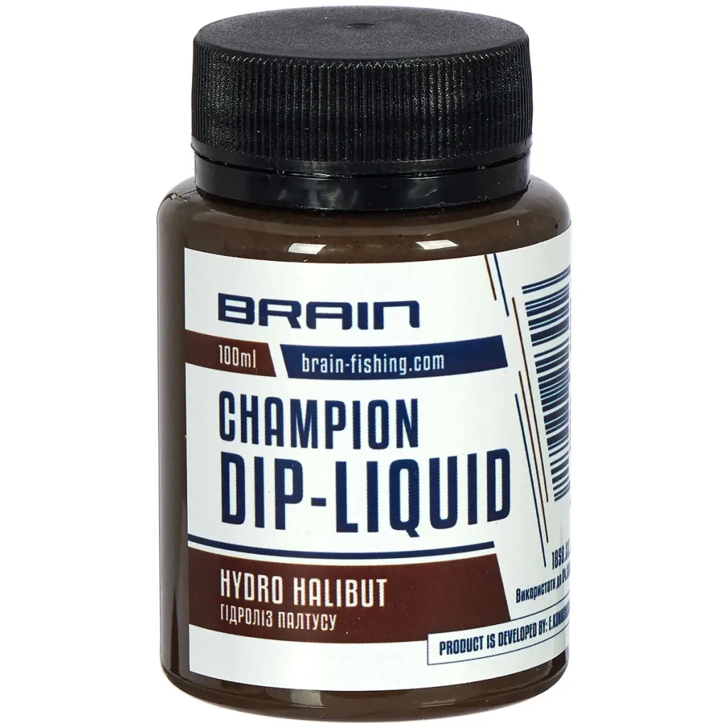 Діп-ліквід Brain Champion Hidro Halibut (гідроліз палтуса) 100ml (1858.22.23)