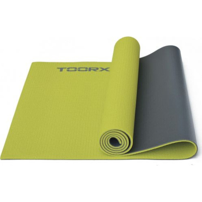 Килимок для йоги Toorx Yoga PVC 173 х 60 х 0,6 см Verde/Antracite (MAT-176) (931138)